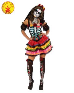 Day Of The Dead Senorita Adult Costume (RUB810622)