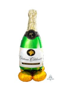 Bubbly Wine Bottle AirLoonz Foil Balloon (8312011AM)