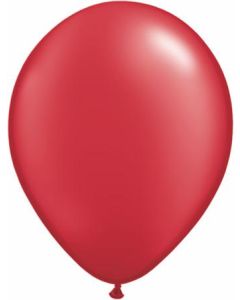 Ruby Red Pearl - 16 Inch Latex Balloon (87176Q)