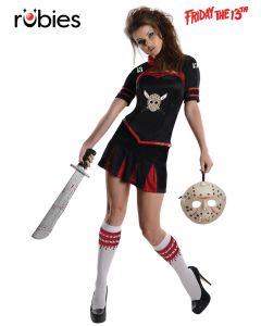 Jason Voorhees Cheerleader Adult Costume (RUB881574)
