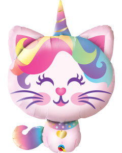 Mythical Caticorn - 38 Inch Foil Balloon (97537Q)