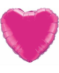 Heart 18 Inch Foil - Magenta (99335Q)