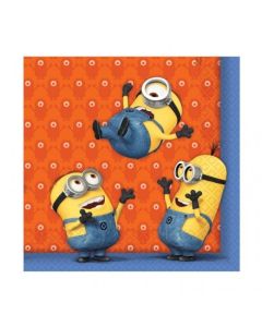 Minions Lunch Napkins - Pack 20 (997973AM)