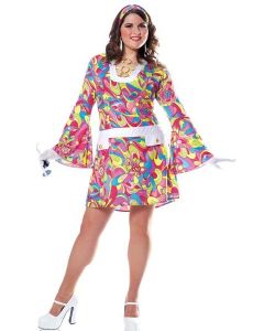 Groovy Chic Adult Costume (FRA48251)