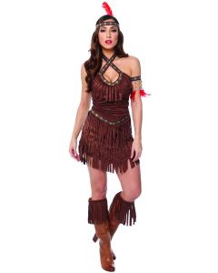 Native American Indian Maiden Adult Costume (FRA48561)