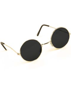 Lennon Round Glasses - Dark (GL675)