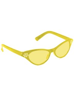Yellow Tip Colour Lens Glasses (GL6782Y)