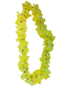 Hibiscus Petal Lei - Yellow (GR2128YE)