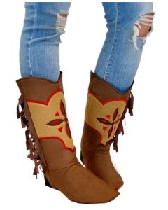 Suede Boot Covers - Cowgirls (LE3218)