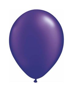 Quartz Purple 12cm (5 Inch) Pearl Latex Balloon (43593Q)