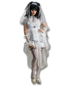 White Gothic Mistress - Standard - Adult Costume (RUB889167STD)