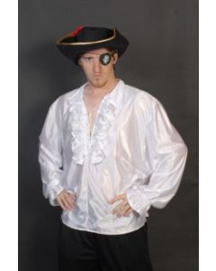 Swash Buckler Pirate Shirt - White (LU101)