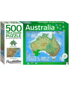 Sizetralia Map Puzzlebilities  - 500pc Puzzle (ABW001797)