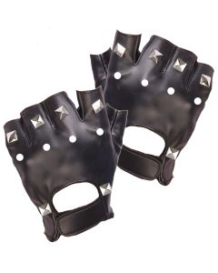 Punk Gloves - Studded Fingerless (AR25189)