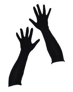 Nylon Gloves 45cm - Black (AR6707)