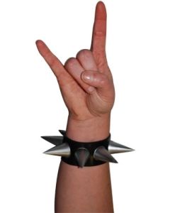 Punk Rock Spike Cuff - Adult (AR6733)