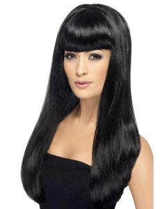 Babelicious Long Straight Wig - Black (SM42416)