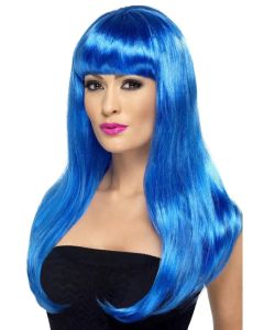 Babelicious Long Straight Wig - Blue (SM42423)
