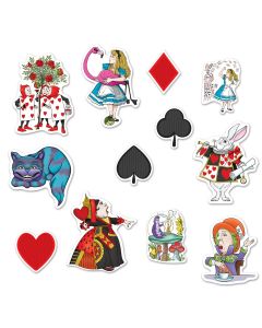 Alice In Wonderland Cutouts (BS54781)