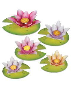 Water Lily Paper Flowers (BS54810)