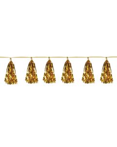Metallic Tassel Garland (BS59927-GD)