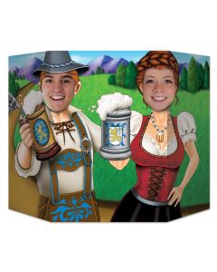 Oktoberfest Couple Photo Prop (BS59970)