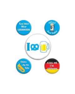 Oktoberfest Party Buttons (BS60146)