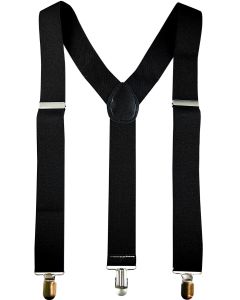 Stretch Braces / Suspenders - Black (CA3224BK)