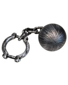Zombie Jumbo Ball & Chain - Blk/Silver (CA5281)