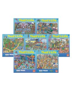 That's Life 1000pc Puzzle (6 Assorted) (CAATL1000)
