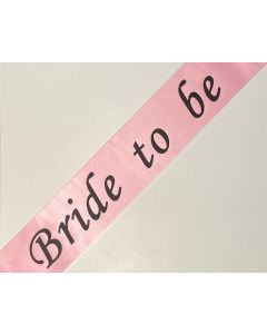 Sash - Bride To Be - Pink (CB0823)