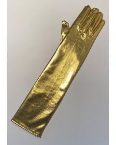 Metallic Long Dress Gloves - Gold (CB1056-6)