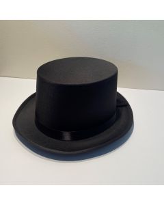 Top Hat - Satin Look Small - 57cm x 12cm (CB1305)