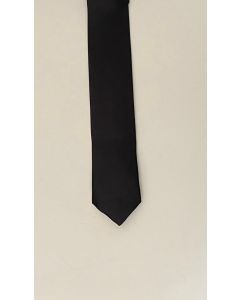 Black Gangster Tie - Thin (CB1801)