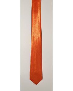 Orange Satin Tie (CB1829)