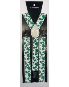 Green Leaf Braces / Suspenders (CB6723)