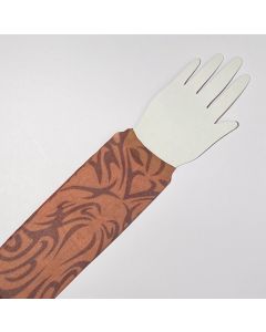 Brown & Cream Tattoo Sleeve - Pack of 2 (CB6997)