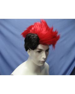 Punk Red Mohawk Wig (CB7007-A24Red)