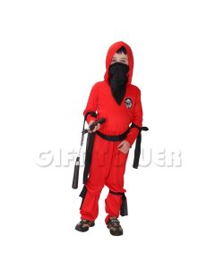 Red Dragon Ninja Child Costume (B-0031) (CB8738)