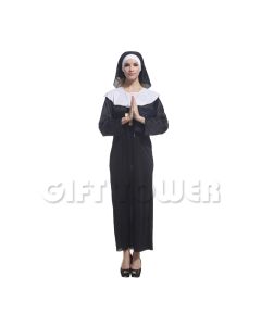 Pretty Nun Adult Costume (W-0074) (CB8808)