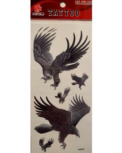 Tattoo Sheet (M063) - Eagle Set 5 (CBT1002)