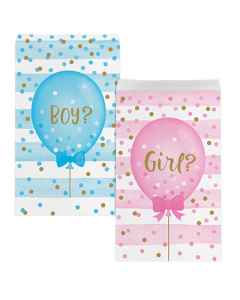 Gender Reveal Balloons - Treat Bag 19cm x 11cm (CC336689AM)