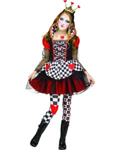 Queen Of Hearts - Tween Costume (CO115612)