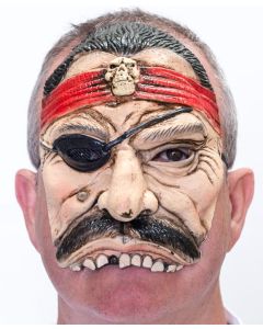 Pirate One Eye Billy 3/4 Mask (CO3148)