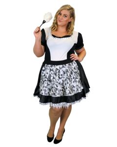 Gothic Maid - Plus - Adult Costume (CO5717)