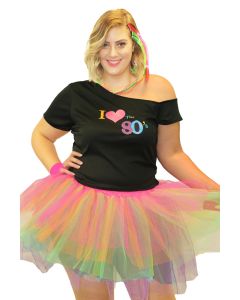 I Love The 80's T- Shirt - Adult Costume (CO5831)
