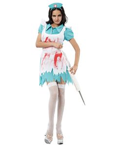 Blood Splattered Nurse - Medium - Adult Costume (CO5848M)