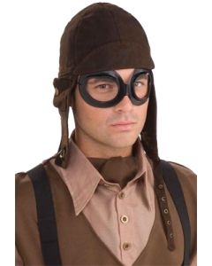 Steampunk Aviator Set - Cap & Goggles (Pilot) (CO66260)