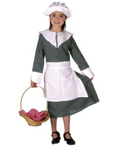 Colonial Girl - Child Costume (CO87292)