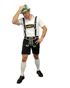 Oktoberfest Beer Man - Black - Adult Costume (CO88164)